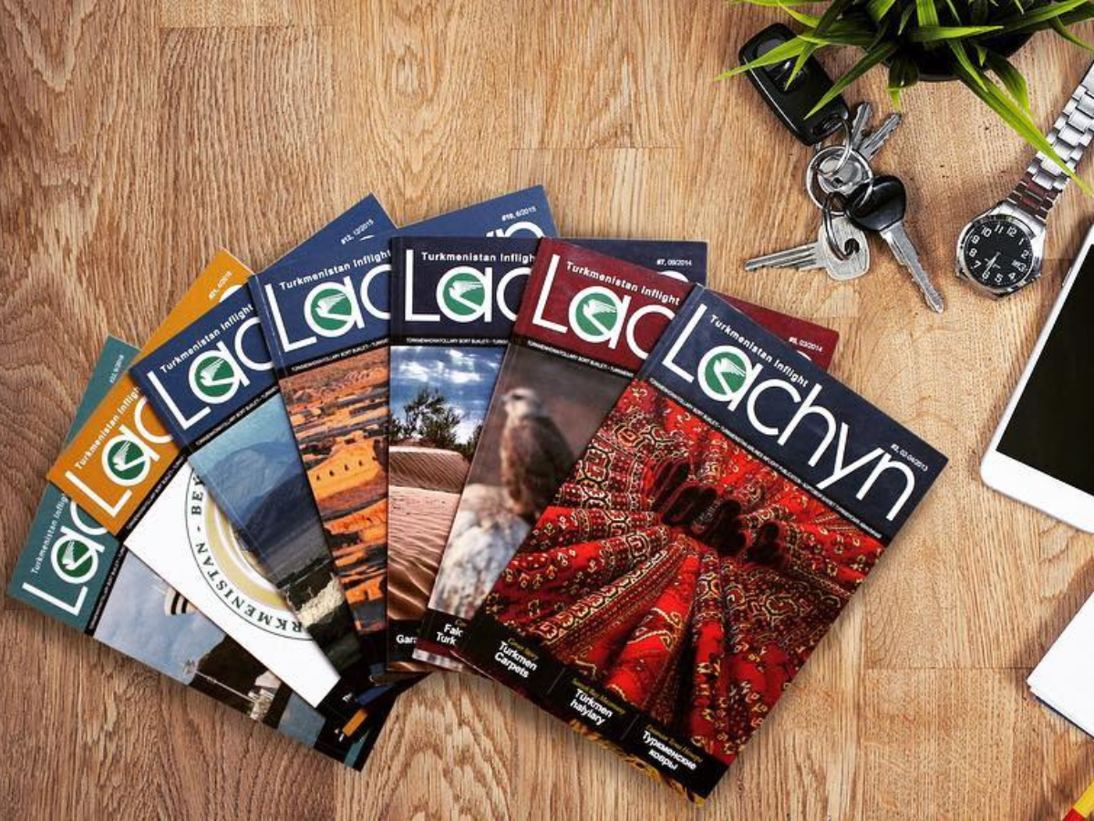 In-Flight Magazine "Laçyn"
